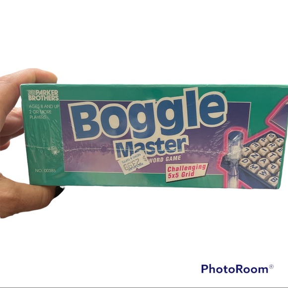 Boggle Master Big Boggle 5x5 grid word game. Sealed/ Brand  Vintage 80’s/90’s - Picture 3 of 3